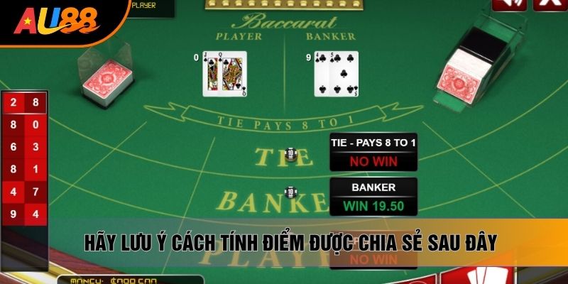 Hãy lưu ý cách tính điểm được chia sẻ sau đây Hãy lưu ý cách tính điểm được chia sẻ sau đây